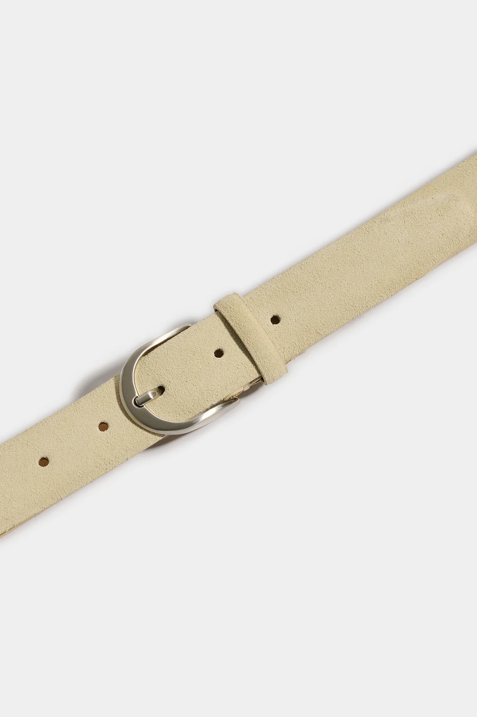 Beige suede belt - Made in Italy - Image 3