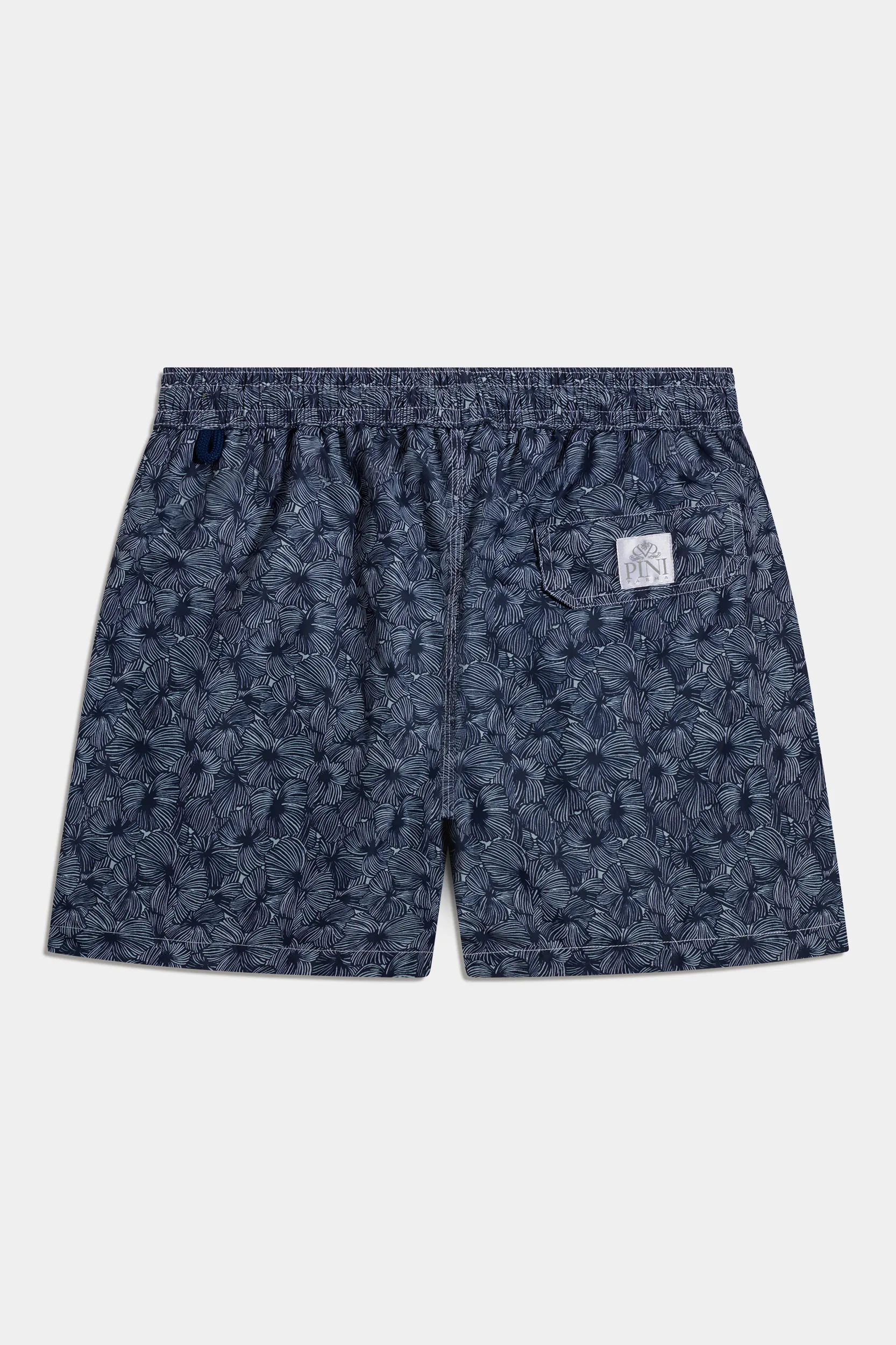 Blue flower swimshorts - Made in Italy - Image 2
