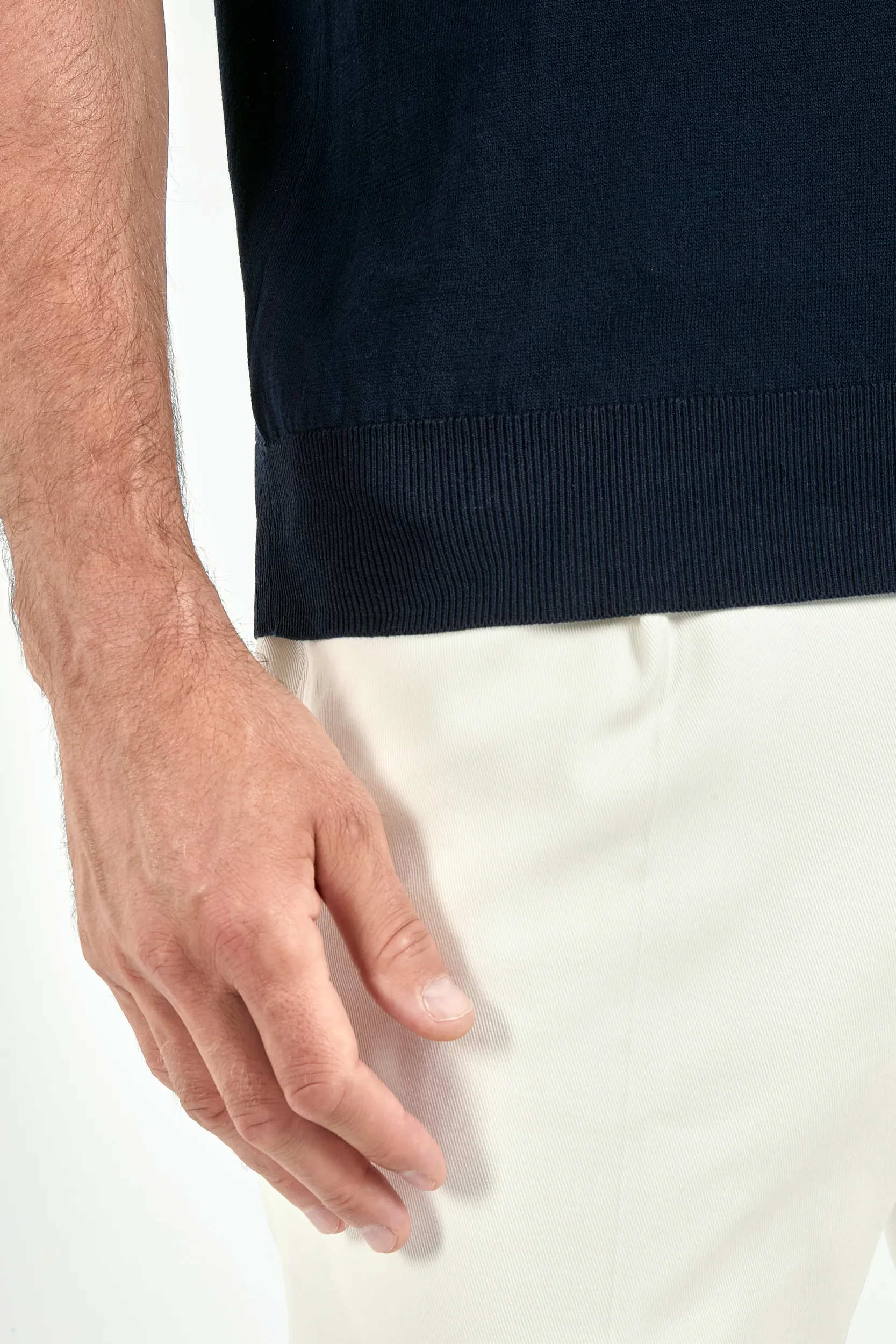Blue polo - Made in Italy - Image 5