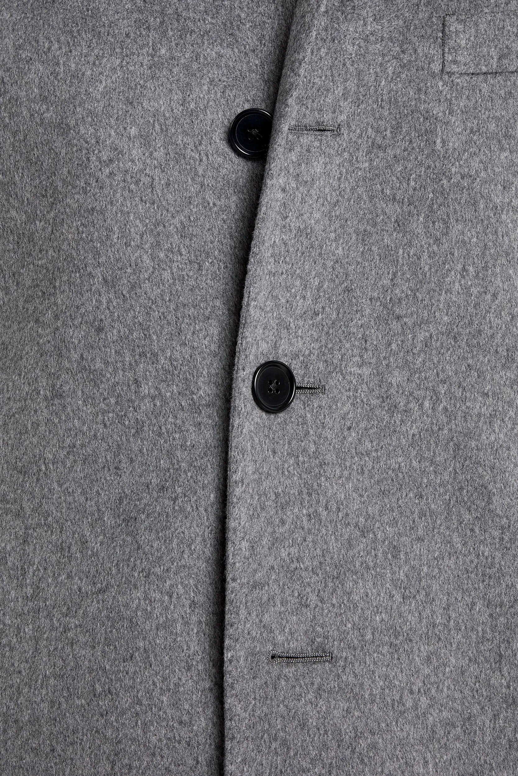 Grey overcoat - Made in Italy - Image 5