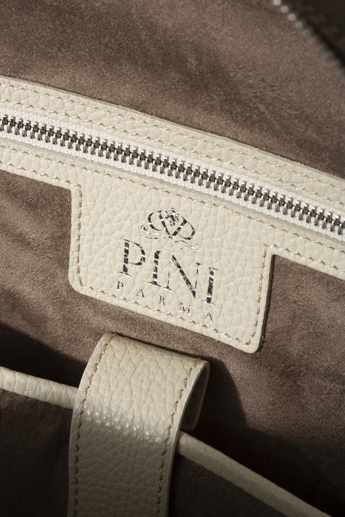 Taupe leather backpack - Made in Italy - Image 6