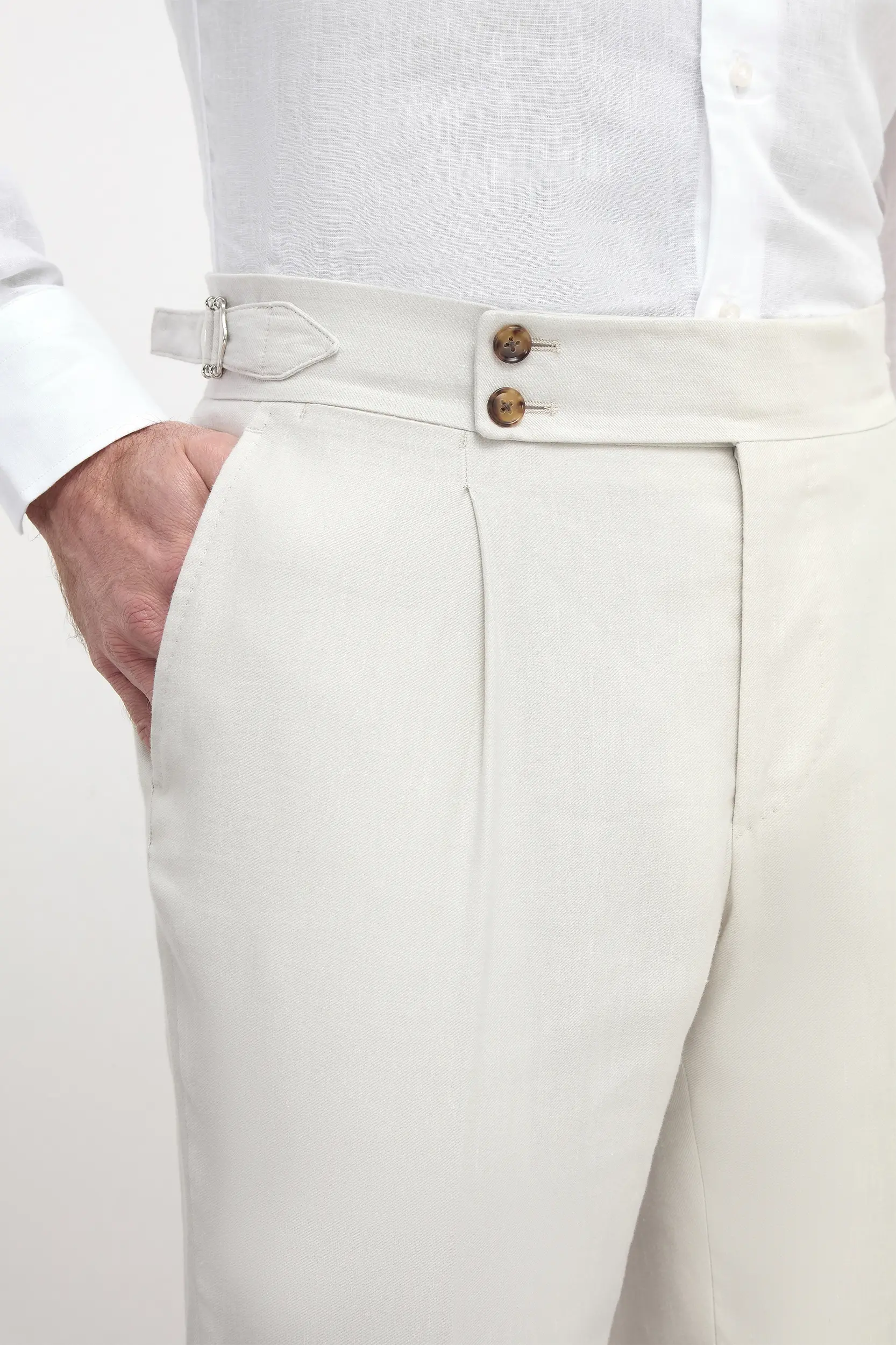 Ice stretch Soragna trousers - Made in Italy - Image 3