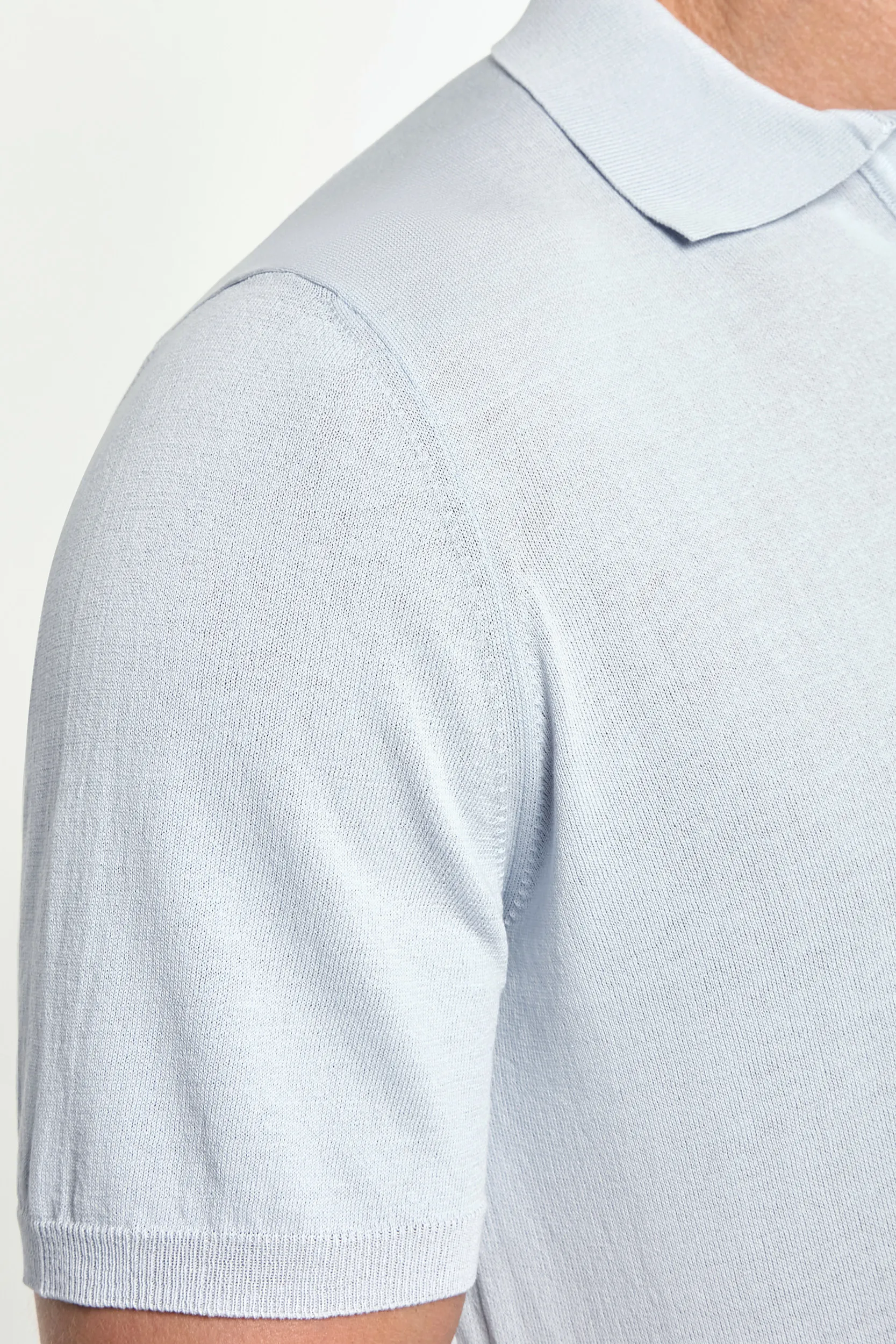 Light blue polo - Made in Italy - Image 4