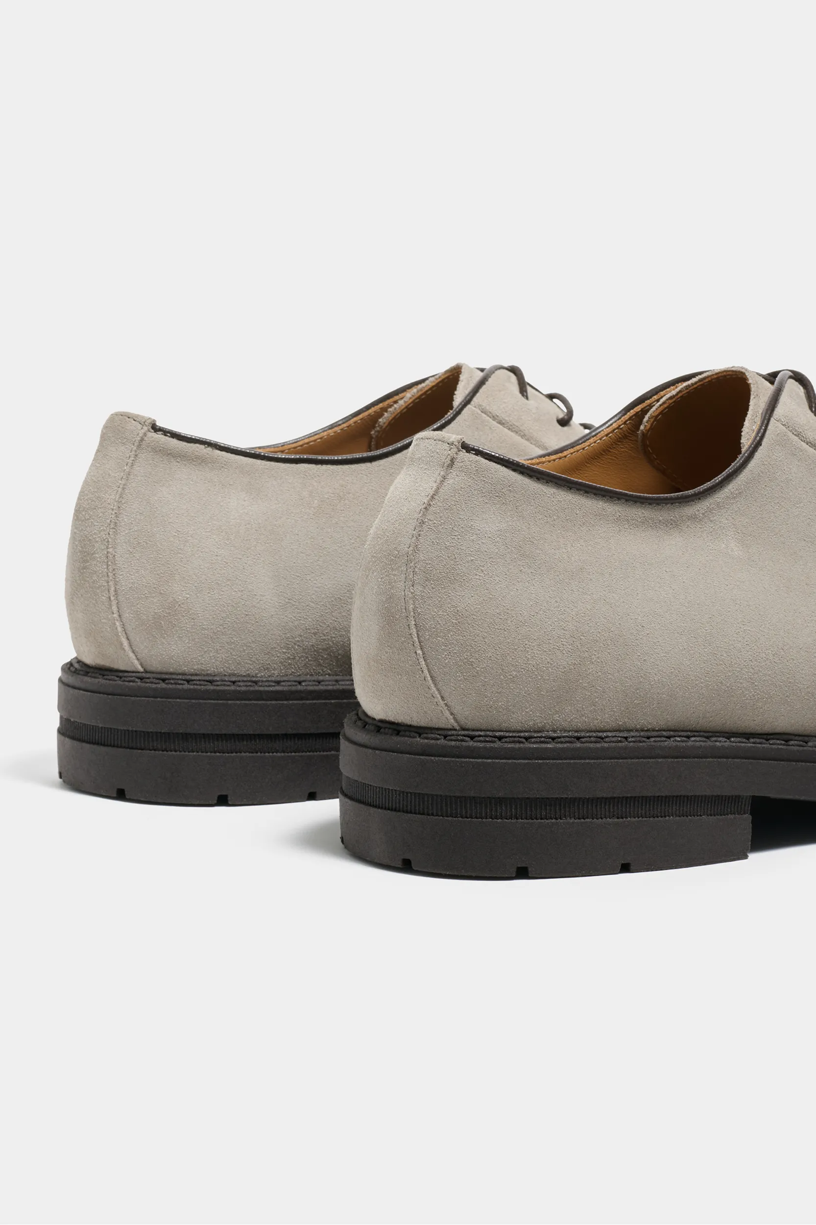 Light grey suede derby - Made in Italy - Image 4