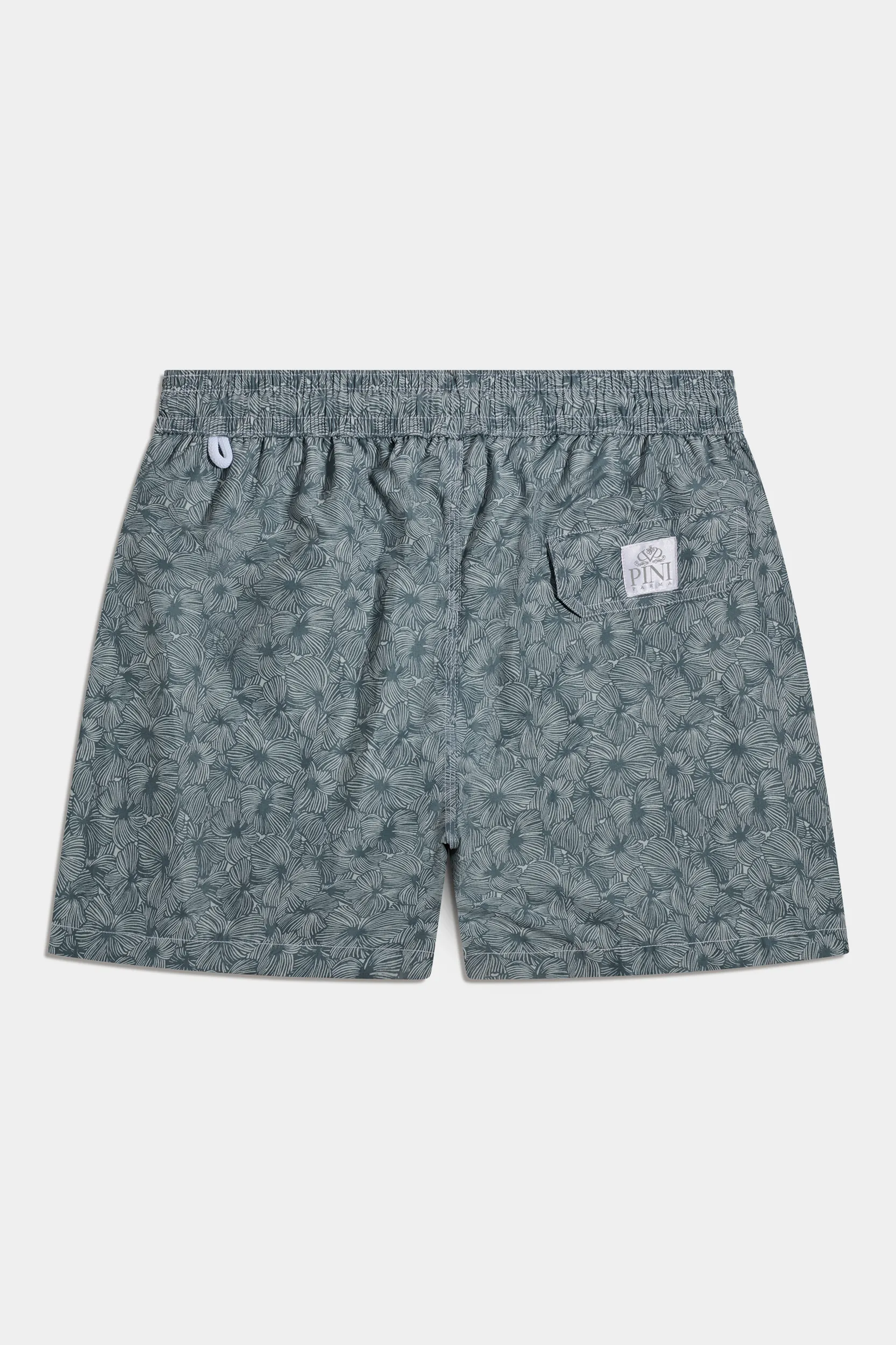Sage flower swimshorts - Made in Italy - Image 2