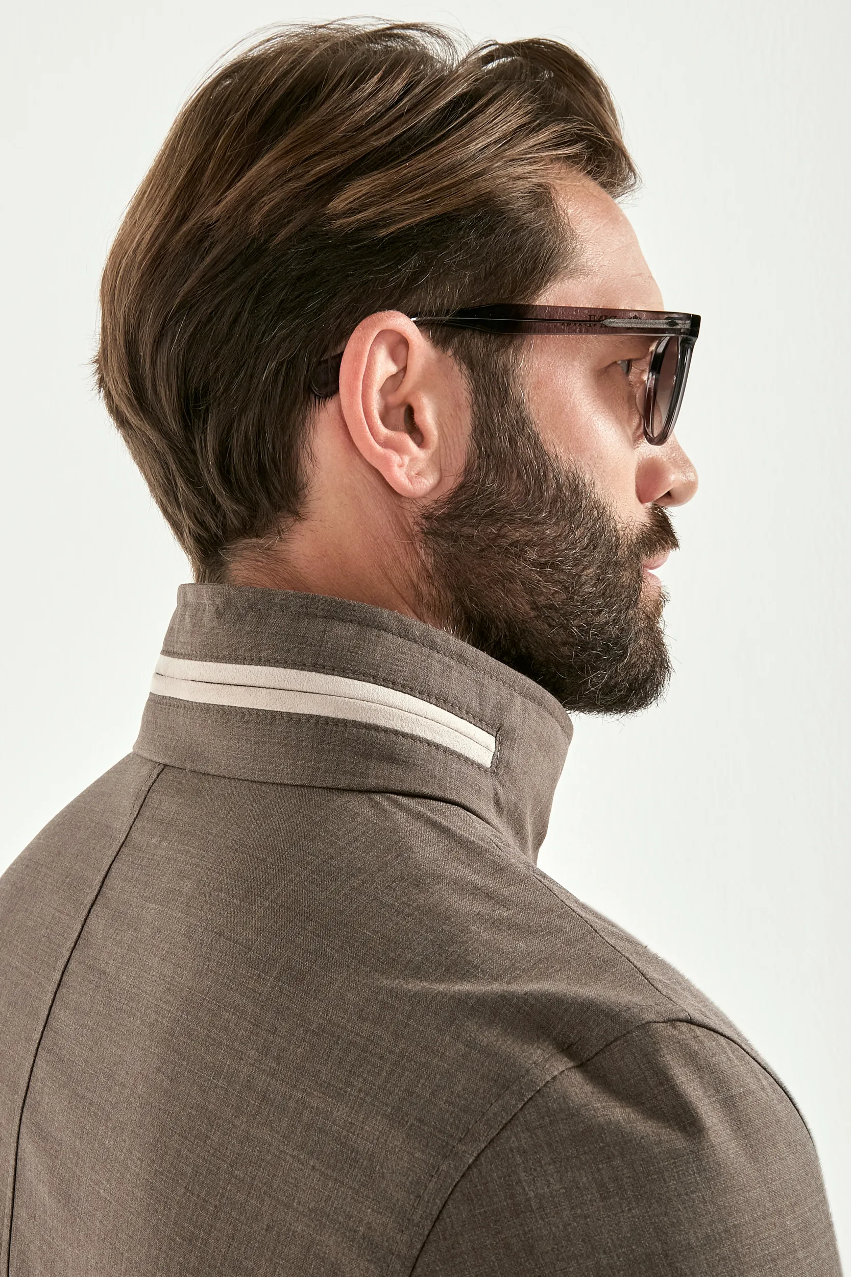 Tobacco field jacket - Made in Italy - Image 5