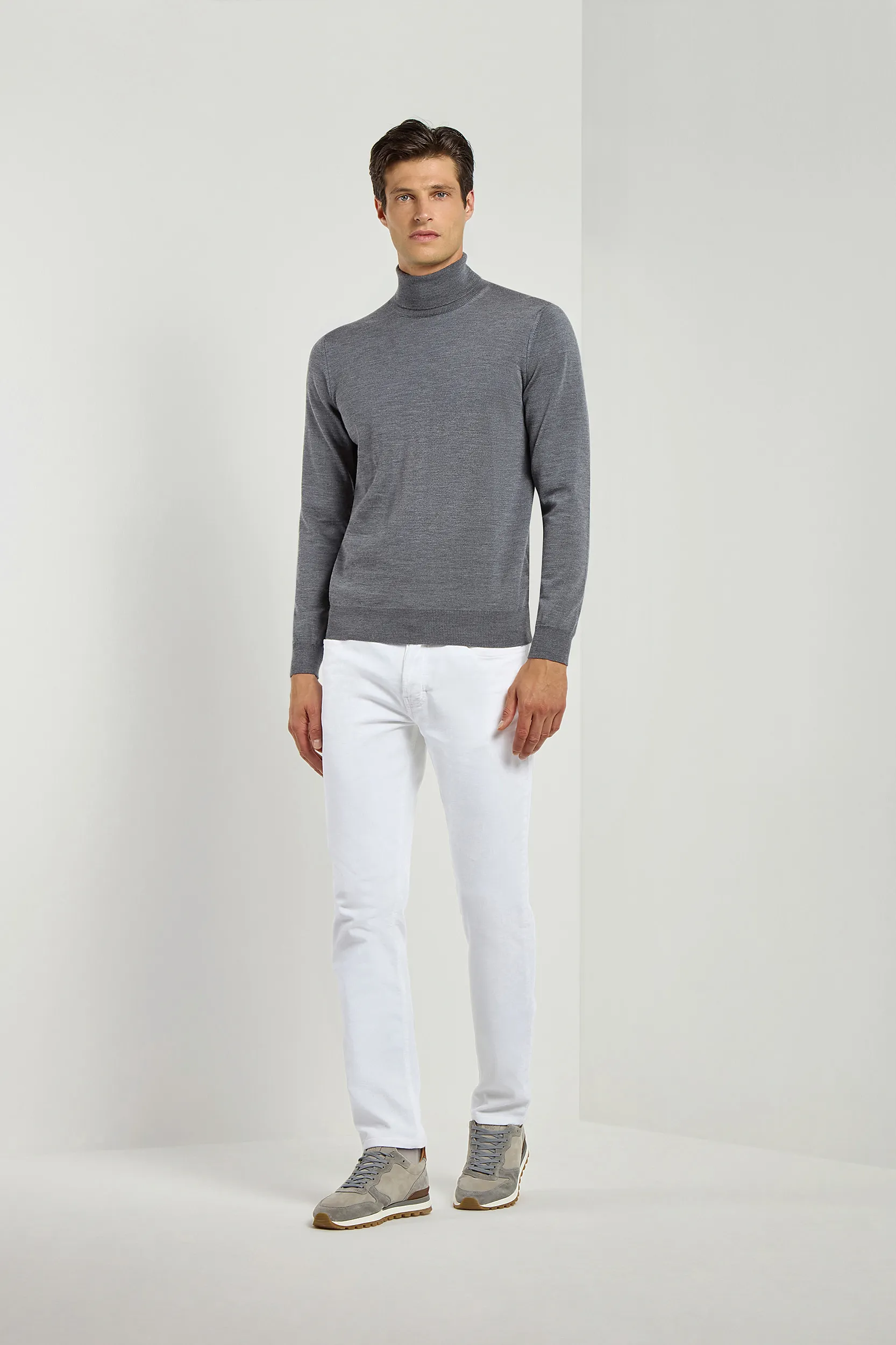 White corduroy 5 Pocket - Made in Italy - Image 3
