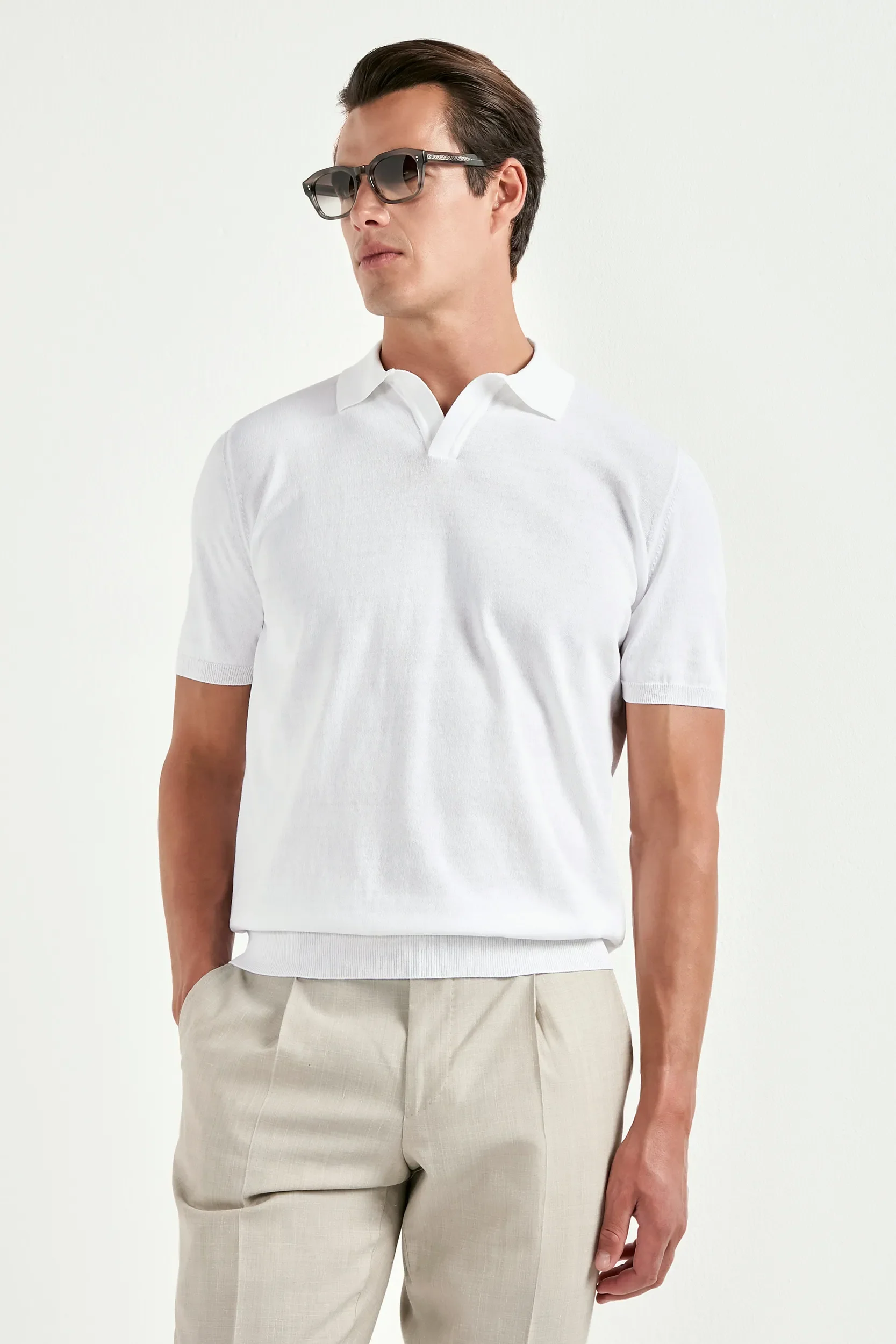 White polo - Made in Italy - Image 3